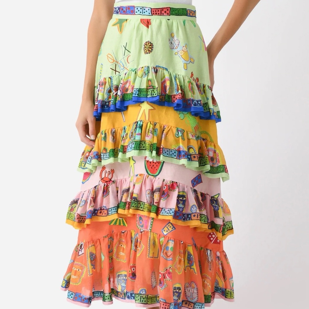 Alemais Players Tiered Skirt AU 16/ US 12